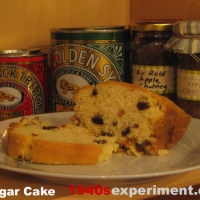 Vinegar Cake - Recipe No 130